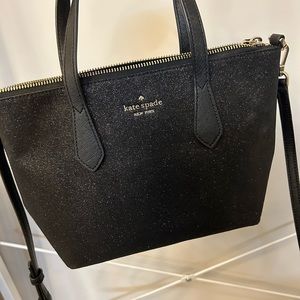 Kate spade glimmer satchels - black